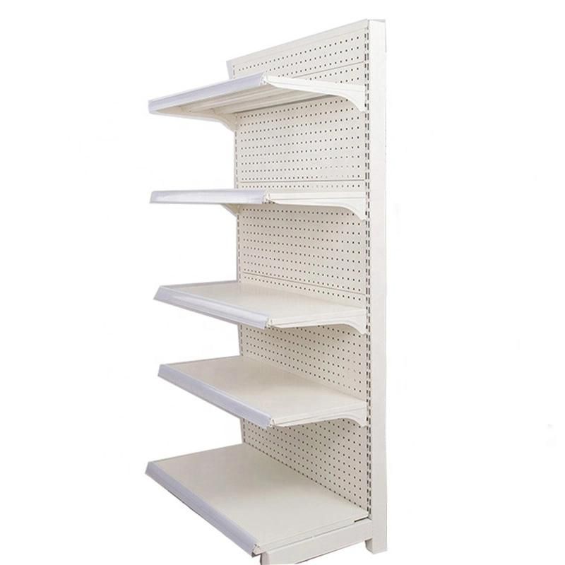 Professional Metal Display with Price Grocery Supermarket Shelf