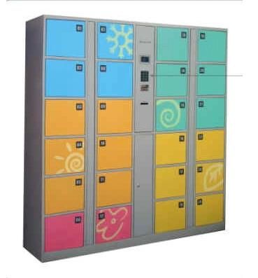 Barcode Qr Code Safe Gym Luggage Storage Locker