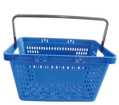 Supermarket Plastic Single Hand Basket