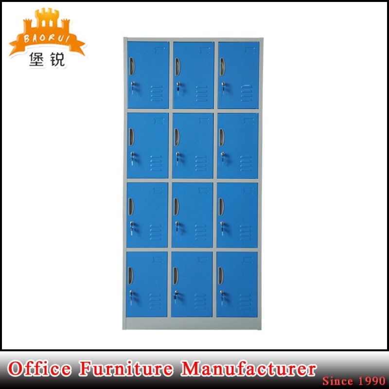 Office School Bank Storage Used 12 Door Steel Cabinet Locker