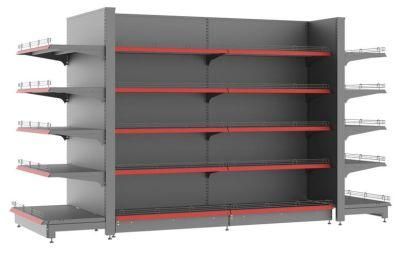 Store Fixture Punched Holes Supermarket Display Rack Shelf