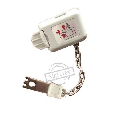 Safety Shopping Cart Coin Lock for Supermarket Shopping Trolley