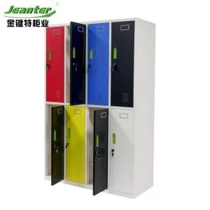 School Public Storage Use Single Door Metal Locker with Clothes Bar