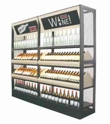 Best Sale Gondola Supermarket Wine Rack