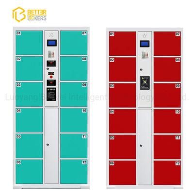 Airport Dedicated Face Recognition High-Quality Smart Parcel Storage Cabinet Locker