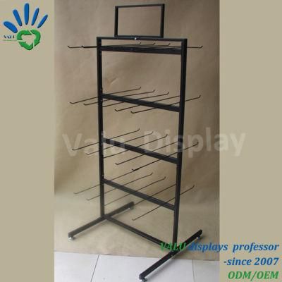 Store Double Side Hanging Wire Hook Display Rack