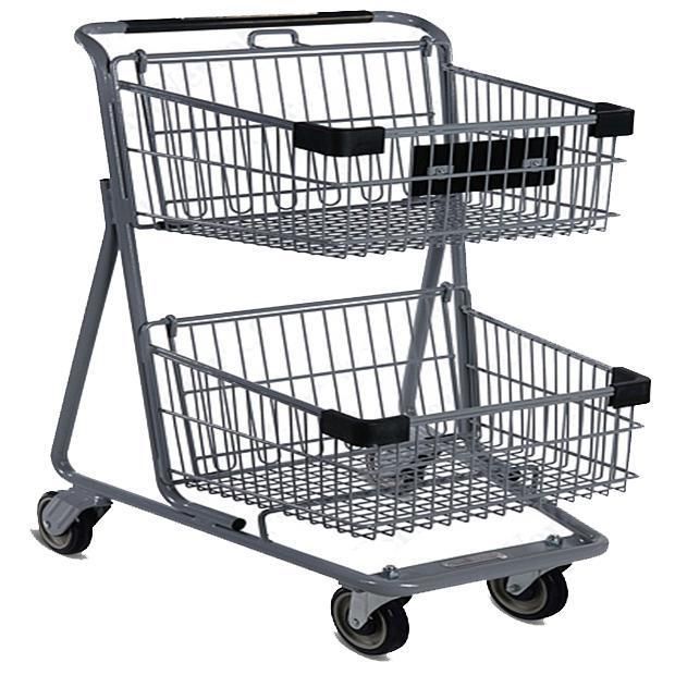 Hsd Brand Customized Supermarket European Shopping Cart Trolley