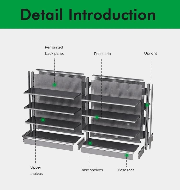 Hot Sale Steel High Quality Supermarket Shelf