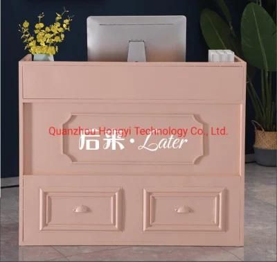 Boutique Clothing Shop Modern Retail Cash Desk Multifunctional Store Cashier Counter Table Checkou Counter for Sale