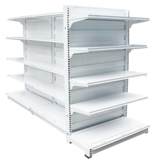 Supermarket Shelves, Double Sides with Good Quality and Price