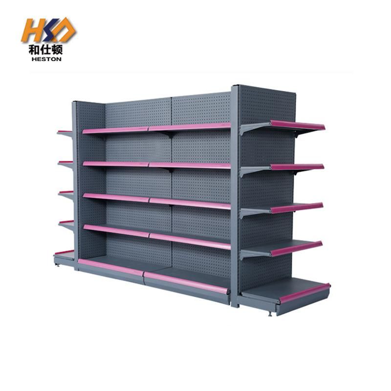 Wholesale Single Side Double Sided Gondola Shelving Supermarket Store Display Shelf