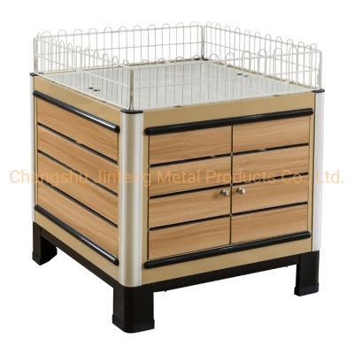 Supermarket Customized Multilayer Solid Board Promotional Table