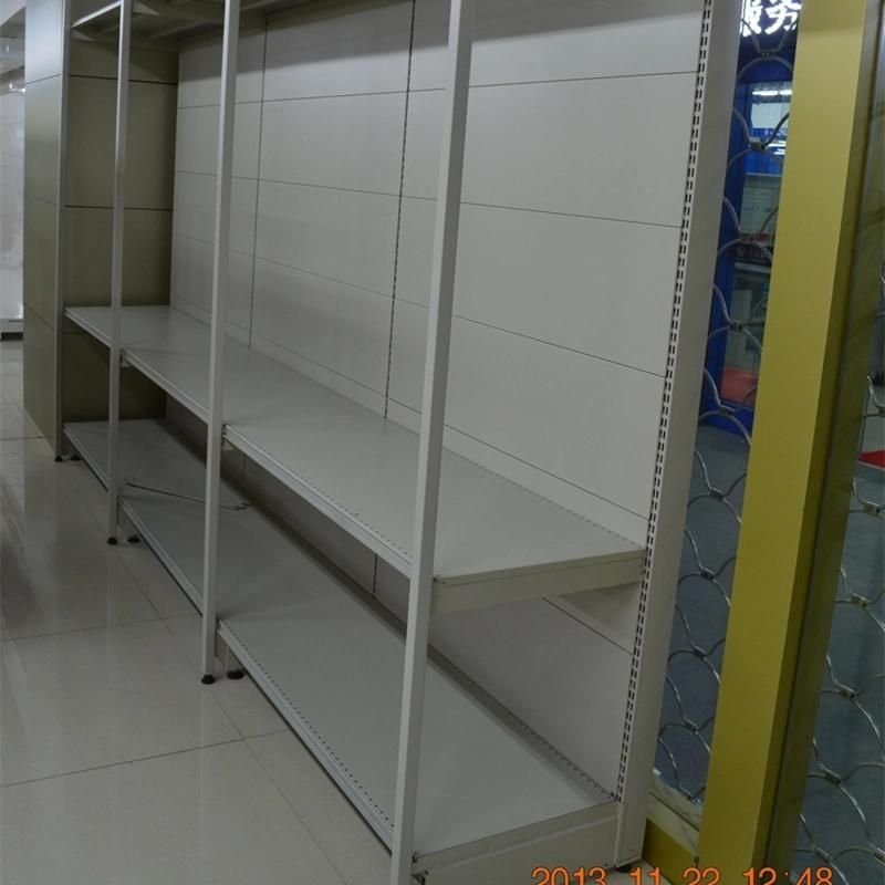 Heavy Duty Supermarket Metallic Shelves Store Display Racks Gondola Shelving OEM