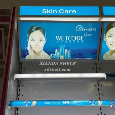 China Hair Beauty Supply Rack Convenience Supermarket Display Shelf Store Fixture Cosmetic Shelving