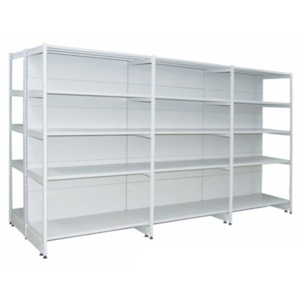 Double Sided Heavy Duty Supermarket Rack Storage Shelf