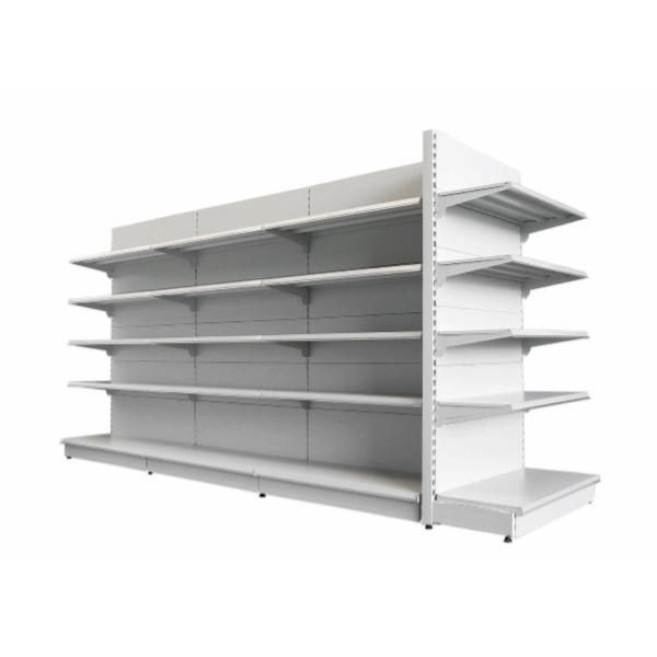 Retail Shop Double Side Gondola Supermarket Shelf