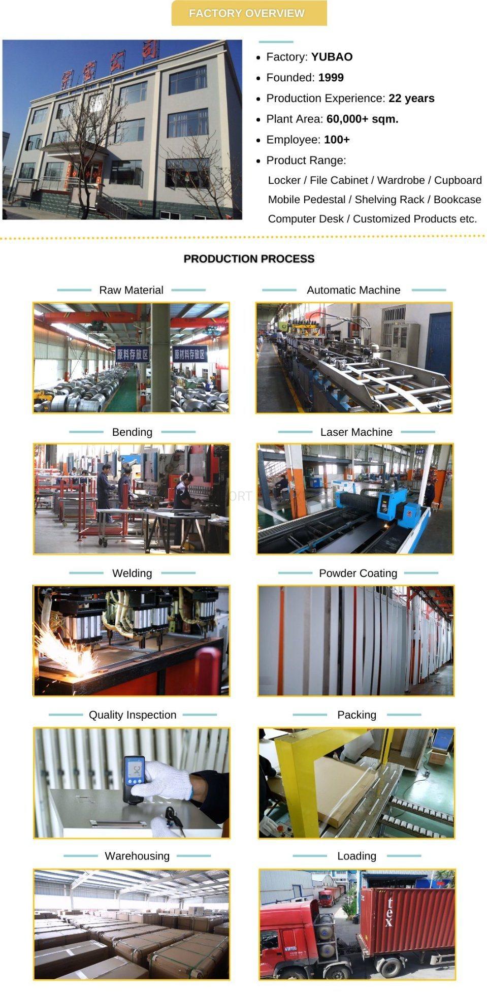 High Quality Vented Metal Locker with Shelves Supplier