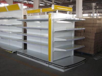 High Quality Cosmetic Display Shelf with Arc Lamp Layer Board with Light Box (YD-S5)