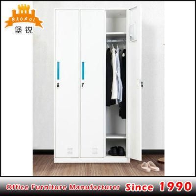 Fas-026 Golf Club 3 Compartment Door Small Locker Cabinet