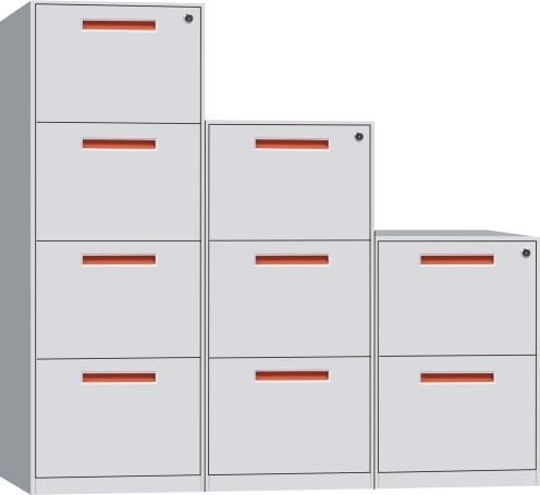 3 Drawer Modern Steel Filing Cabinet