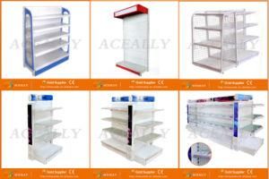 Double/Single Sided Back Net/Hole Backplane Style Gondola Supermarket Shelf Racks