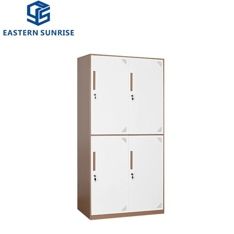 Modern Design Factory Direct Sale Steel Stainless 4 Door Locker