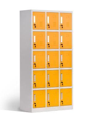 Industrial 3 Tier 5 Door Steel Locker for Office Staff