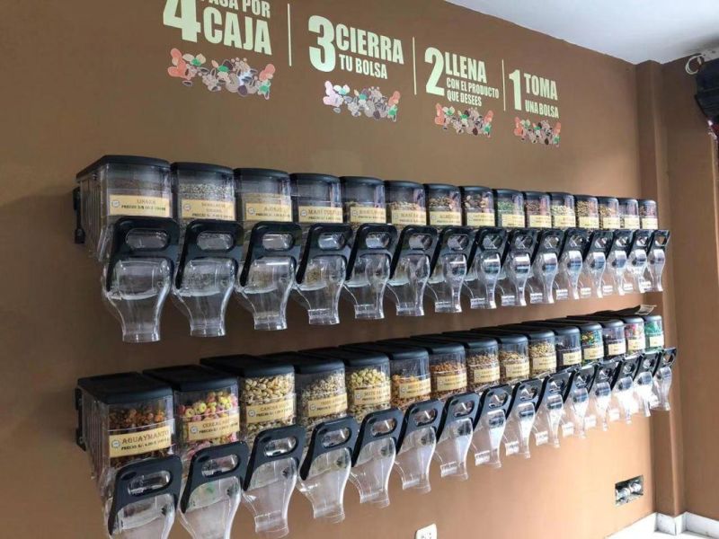 Promotion High Clear Food Dispenser Cereal Dispenser