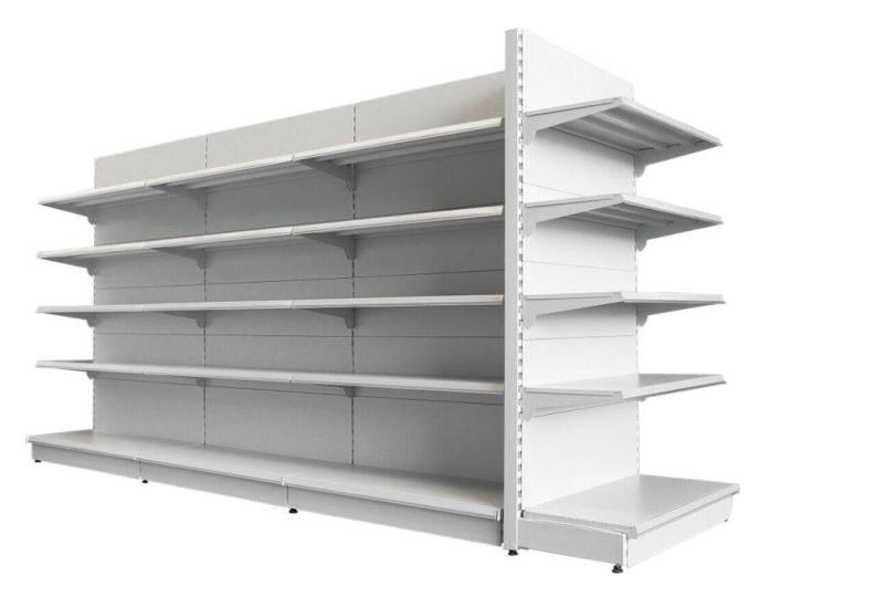 Supermarket Retail Metal Gondola Shelving System