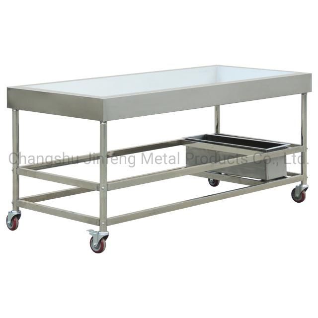 Supermarket Stainless Steel Sinks with Shelf Sink Stainless Steel Workbench