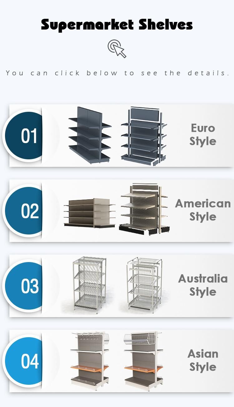 Grocery Store Mini Market Food Display Rack Shop Shelves