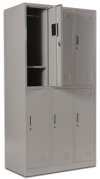 6 Door Cloth Metal Locker/Steel Locker/Storage Locker