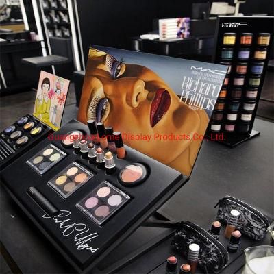 Cosmetic Shop Fitting Display Showcase Counter Makeup Kiosk Decorative Furniture