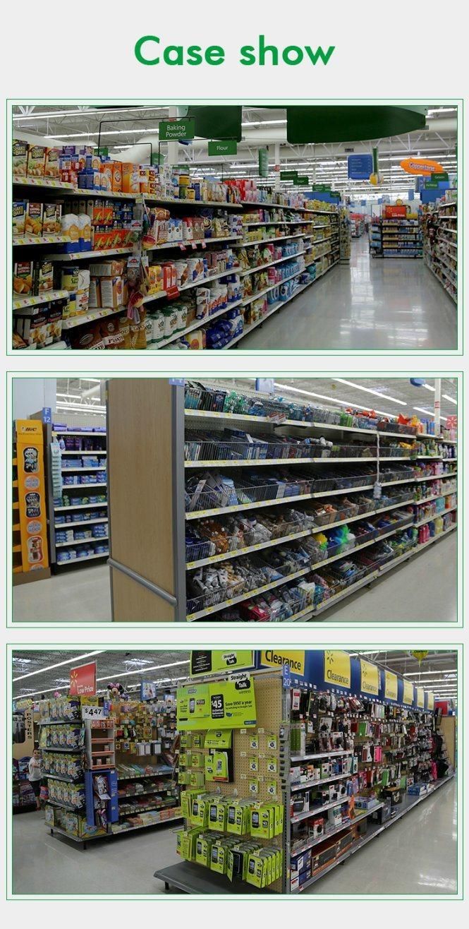 Supermarket Display Metal Shelves for Grocery Store