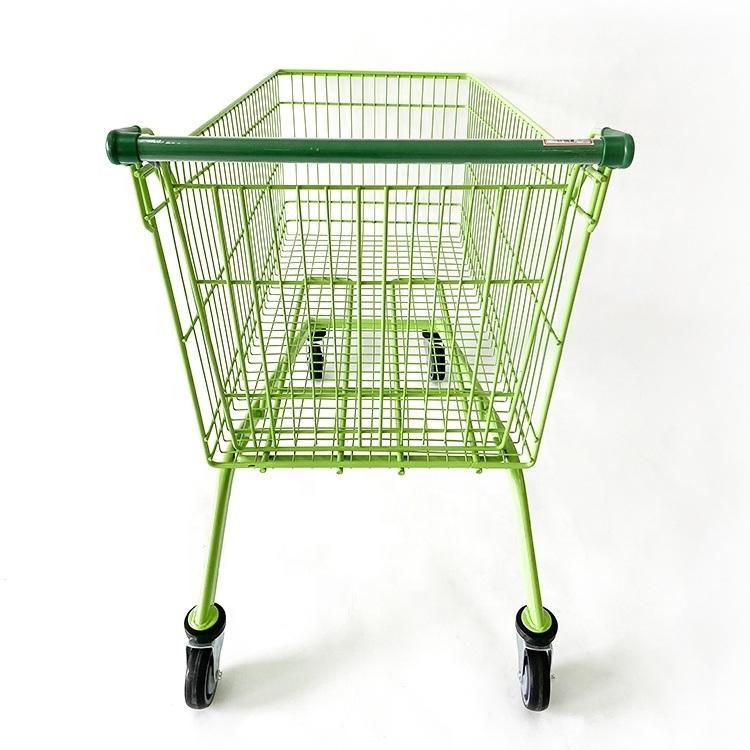 Supermarket Equipment High-Quality Metal Shopping Trolley