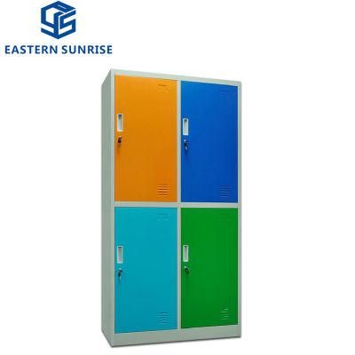 Four Door Cloth Metal Locker Steel Locker Storage Locker