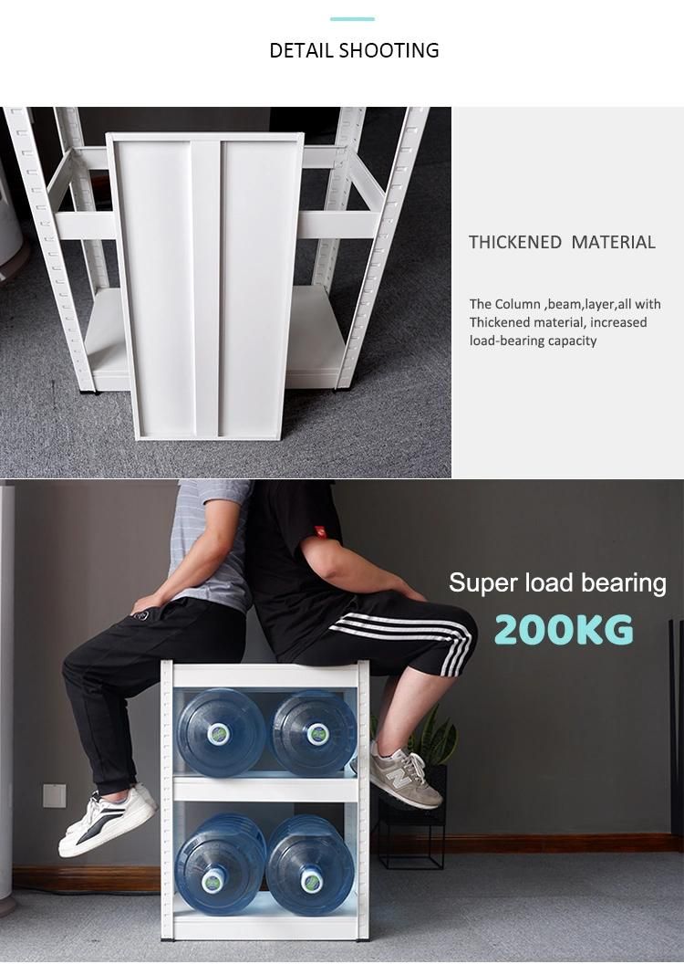 Adjustable Metal Storage Shelves Home Furniture