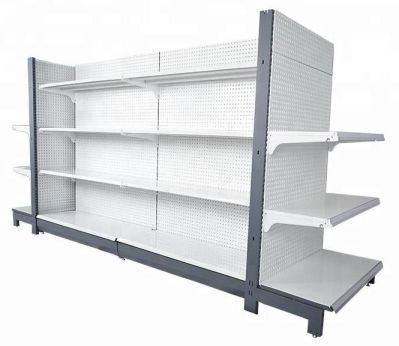 Supermarket Shelf Single Side Double Side Metal Display Racks