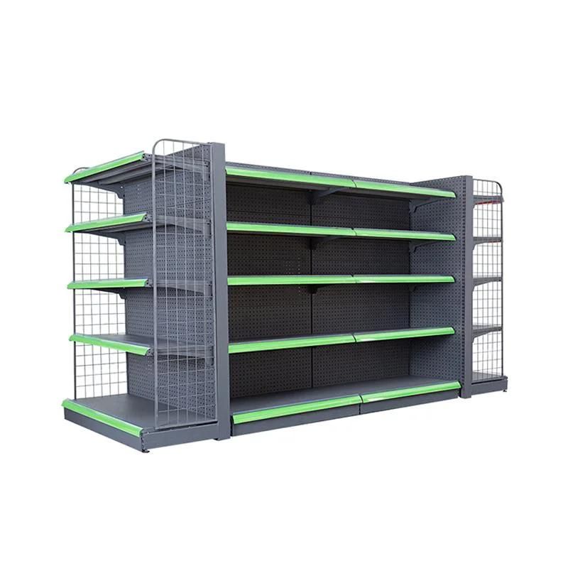 Wholesale Supermarket Shelf Advertising Racks Customized Gondola Display
