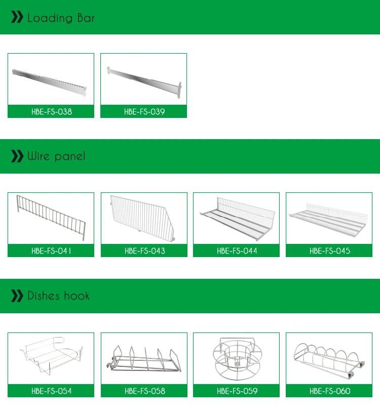 American Style Supermarket Shelf Heavy Duty Gondola