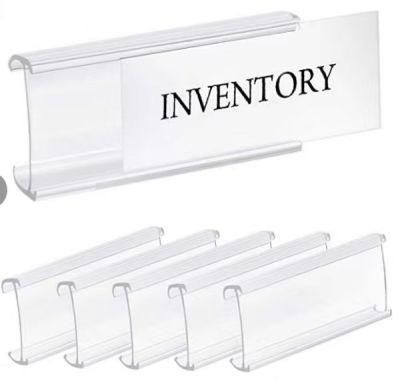 Supermarket Shelves Plastic Data Strip Price Holder