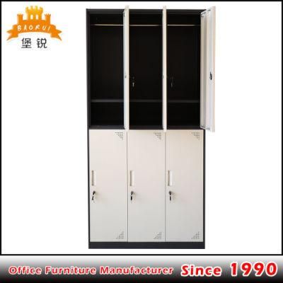 2020 New Style Metal 6 Door Bedroom Furniture Steel Wardrobe