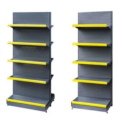 Cold-Rolled Steel Rack Gondola Supermarket Shelf Grocery Store Shelf