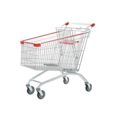 Supermarket Shopping Trolley American Style Shopping Cart