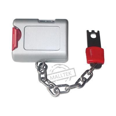 Convenience Shopping Trolley Zinc Alloy Coin Lock for Cheap Sell
