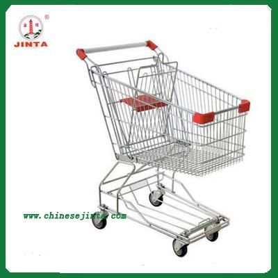 Supermarket Folding Shopping Trolley