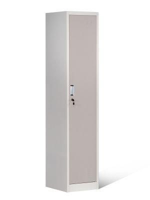 Grey Single Door Metal Storage Locker for Changing Room