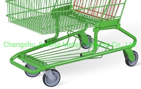 Supermarket and Shopping Malls Trolley Metal Shopping Carts