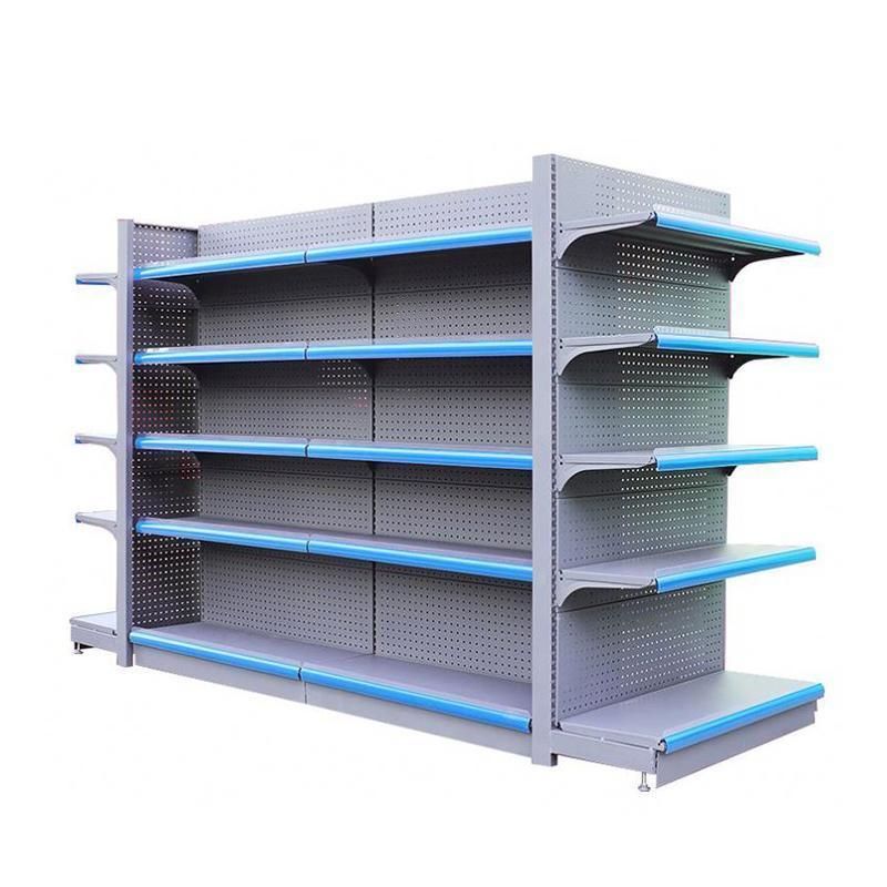 Good Quality Racking Stand Fashion Design Supermarket Gondola Steel Shelf