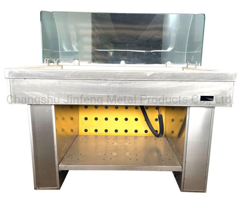 Cooked Food Display Warmer Cabinet Fresh-Keeping Cabinet Display Showcase with Glass Cover